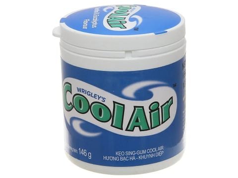 Kẹo nhai Cool Air bạc hà - khuynh diệp hộp 146g