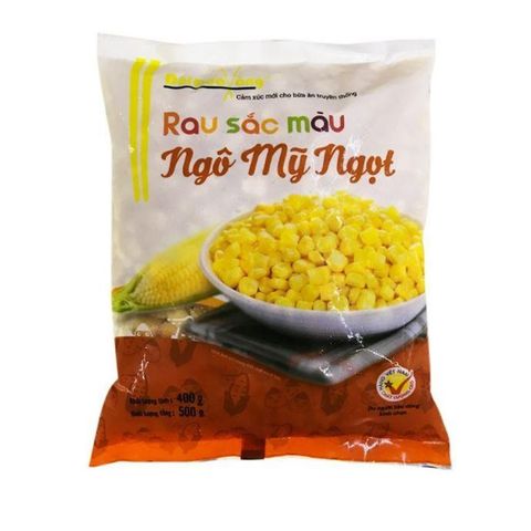Rau sắc màu ngô mỹ hạt đôi đủa vàng 400g