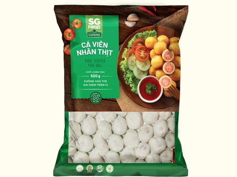 Cá viên nhân thịt SG Food 500g