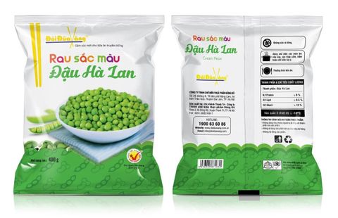 Rau sắc màu đậu hà lan đôi đủa vàng 400g
