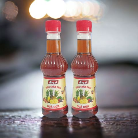 Nước chấm chay Acook quả dứa 250ml