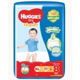 Tã quần huggies tràm trà tự nhiên size XL 60+8 miếng