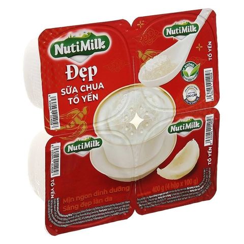Sữa chua ăn Nutimilk Đẹp tổ yến 400g