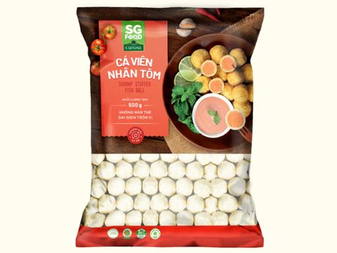 Cá viên nhân tôm SG Food 500g