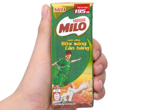 ST Milo bữa sáng 195ml