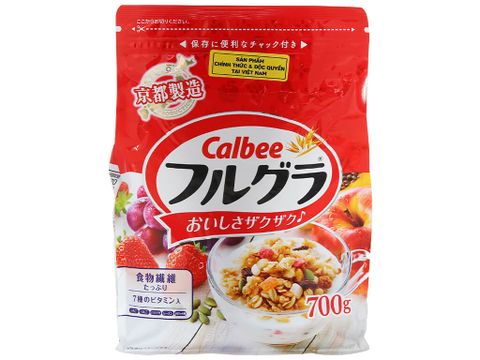 Ngũ cốc trái cây Calbee gói 700g