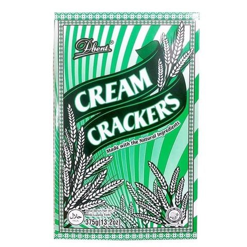 Bánh bông lúa Cream Crackers hộp 375g