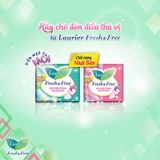 Băng vệ sinh Laurier Fresh&Free siêu thấm siêu mỏng cánh 8 miếng