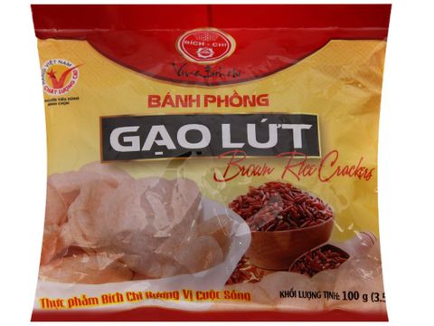 Bánh phồng gạo lứt Bích chi gói 100g