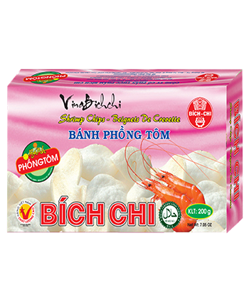Bánh phồng tôm Bích Chi hộp 200g