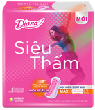 Băng vệ sinh diana dày siêu thấm không cánh 8 miếng