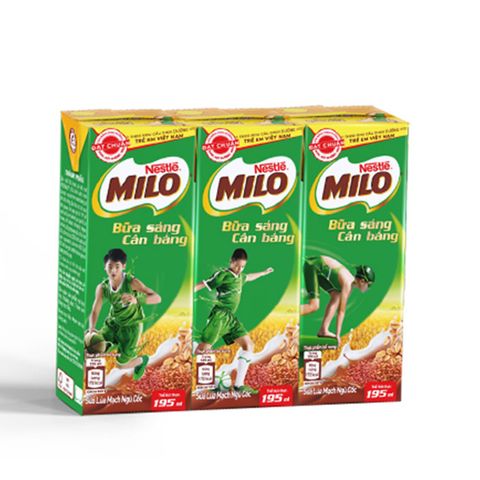 ST Milo bữa sáng 195ml