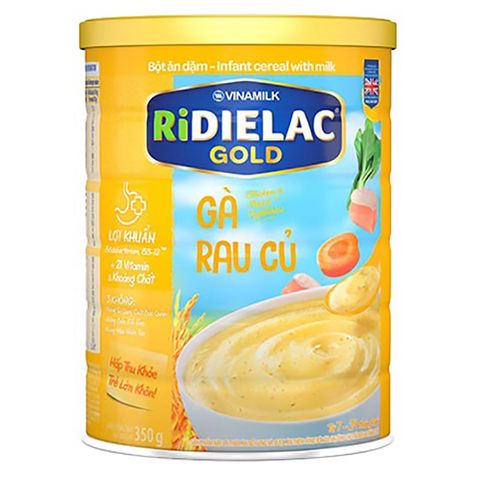 Bột ăn dặm Ridielac Gold gà rau củ