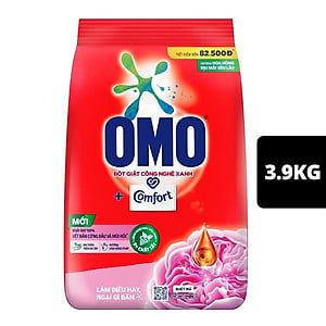 Bột giặt Omo hương hoa hồng pháp 3.9kg