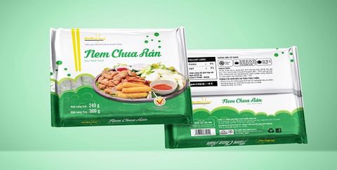 Nem chua rán đôi đủa vàng 240g