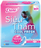 Băng vệ sinh Diana cool fresh siêu thấm siêu mỏng cánh 8 miếng