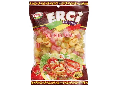 Nui bốn mùa xoắn,chữ C Erci gói 200g