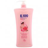 Sữa tắm E100 hoa hồng 1200ml