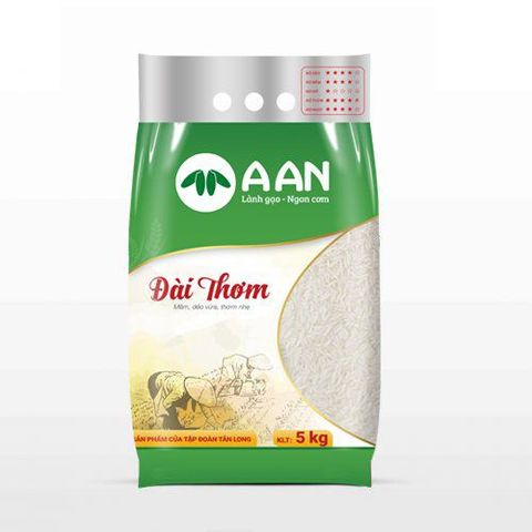 Gạo thơm A An bao 5kg