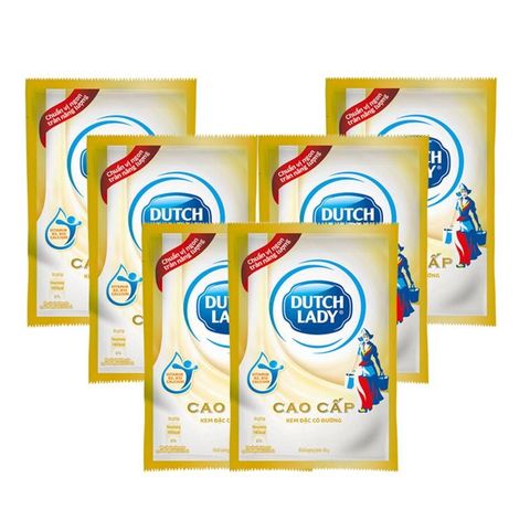 Sữa đặc Dutch Lady cao cấp có đường 40g*6 gói