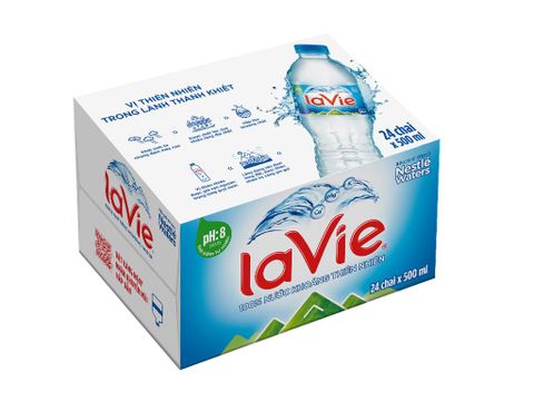 Nước khoáng Lavie thùng 500ml*24chai