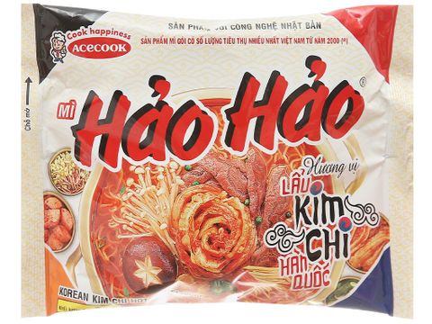 Mì Hảo Hảo lẩu kim chi Hàn Quốc gói 75g