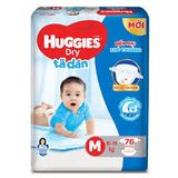 Tã dán Huggies dry M76