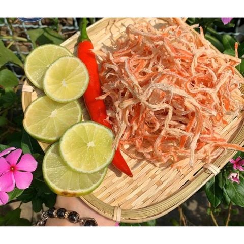 150gr mực sợi hấp cốt dừa