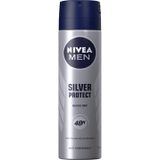 Xịt khử mùi Nivea Men phân tử bạc 150ml