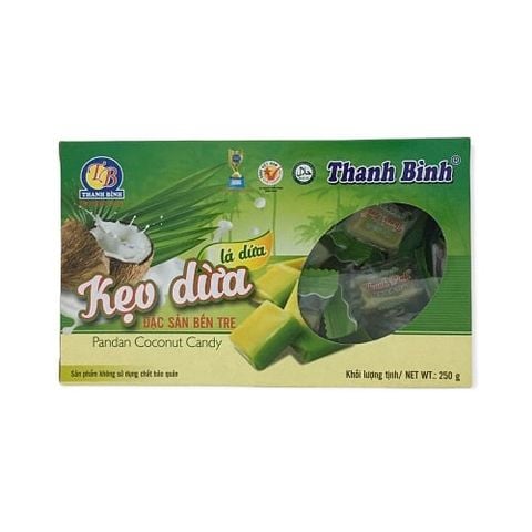 Kẹo dừa lá dứa Thanh Bình