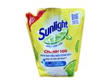 Nước rửa chén Sunlight chanh 100 Công nghệ sạch siêu tốc 2.6kg