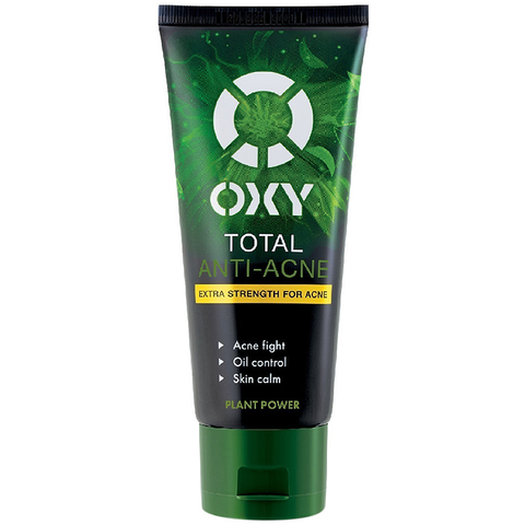 Sữa rửa mặt Oxy Total Anti-Acne tinh chất trà xanh 100g