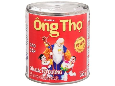 Sữa đặc có đường ông thọ đỏ lon 380g
