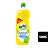 Nước rửa chén Sunlight chanh 100 Công nghệ sạch siêu tốc 400g