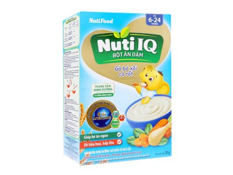 Bột ăn dặm Nuti IQ  200g