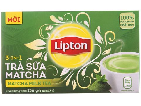 Trà sữa Lipton Matcha 136g
