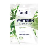 Mặt nạ Vedette dưỡng trắng da trà xanh 25g