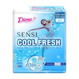Băng vệ sinh Diana Sensi cool Fresh siêu mỏng không cánh 8 miếng