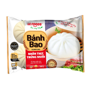 Bánh bao nhân thịt trứng muối LC Food 400g