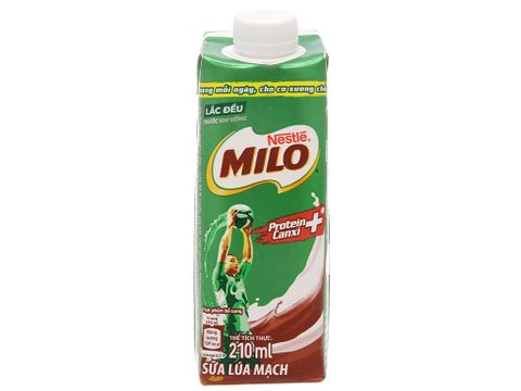 ST Milo lúa mạch nắp vặn 210ml