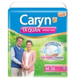 Tã quần Caryn mỏng nhẹ M32