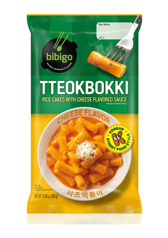 Bánh gạo Tteokbokki sốt hương phô mai gói 125g