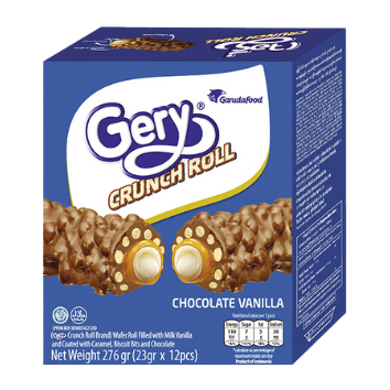 Bánh Gery chocolate vanila hộp 276g