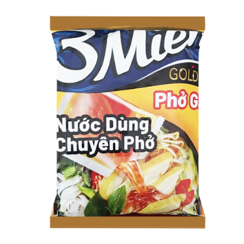 Phở 3 Miền Gold gói 75g