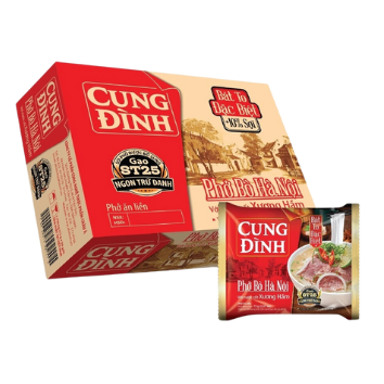 Phở bò Cung Đình Hà Nội xương hầm gói 73g