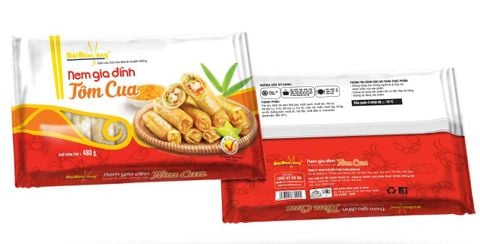 Nem gia đình tôm cua đôi đủa vàng 480g