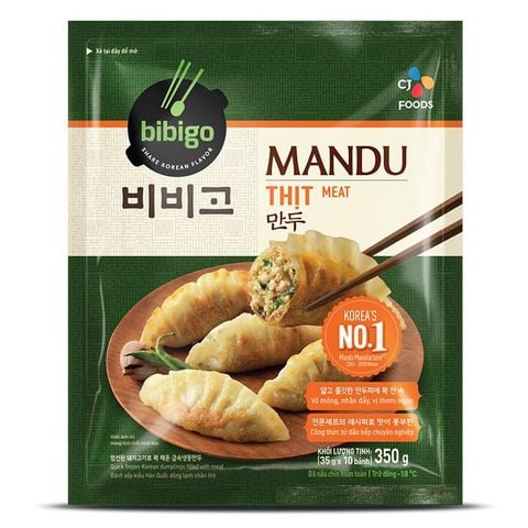 Bánh xếp Bibigo Mandu nhân thịt