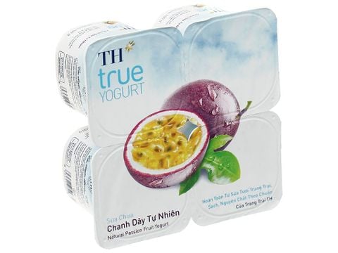 Sữa chua ăn TH chanh dây tự nhiên 100g