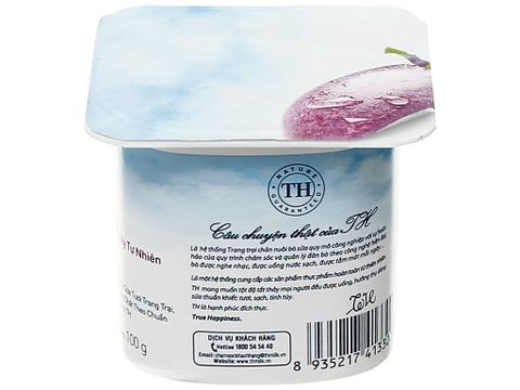 Sữa chua ăn TH chanh dây tự nhiên 100g