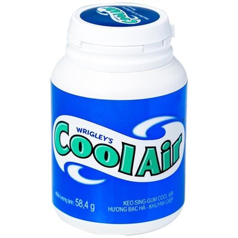 Coolair kẹo gum hũ 58,4g